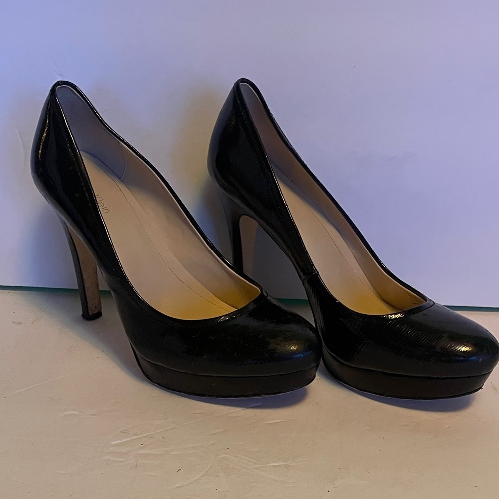 Calvin Klein Elegant Black High Heels